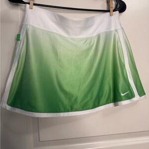 Nike Ombré Skort – Lime Green – Size S